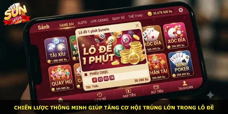 Chiến lược thông minh giúp tăng cơ hội trúng lớn trong lô đề